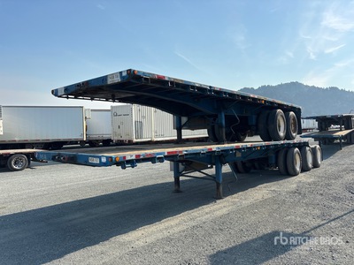 1997 Doepker 32 ft B-Train Lead Remorque à plateau