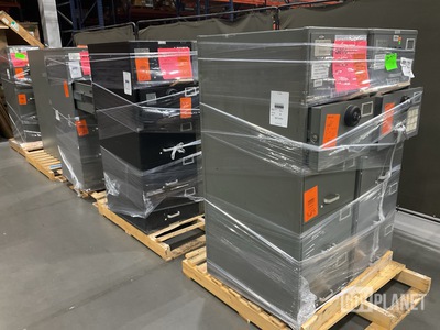 (8) Assorted Filing Cabinet Safes