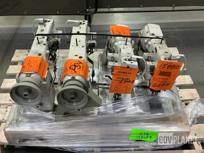 (4) Assorted Industrial Sewing Machines