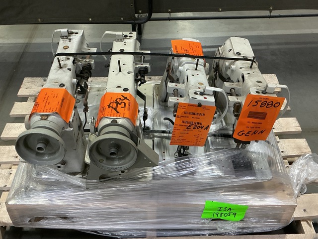 (4) Assorted Industrial Sewing Machines