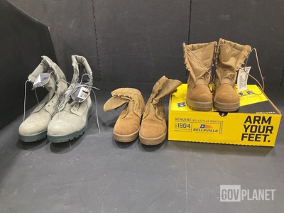 (34) Pairs of Assorted Boots