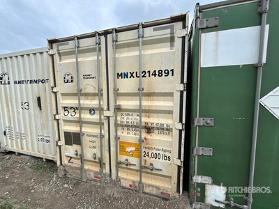 2021 53 ft High Cube Storage Container