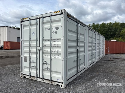 2026 40 ft High Cube Multi-Door Storage Container