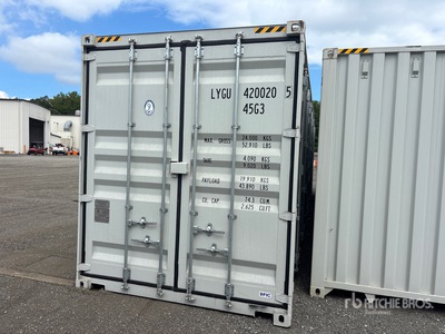 2026 40 ft High Cube Multi-Door Conteneur de stockage