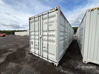 2026 40 ft High Cube Multi-Door Storage Container