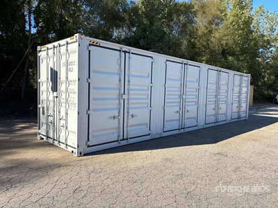 2026 40 ft High Cube Multi-Door Storage Container