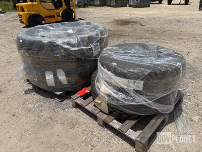 (2) Goodyear 37x12.5x16.5 Tires & (2) S.T.A. 17.5-25 Tires