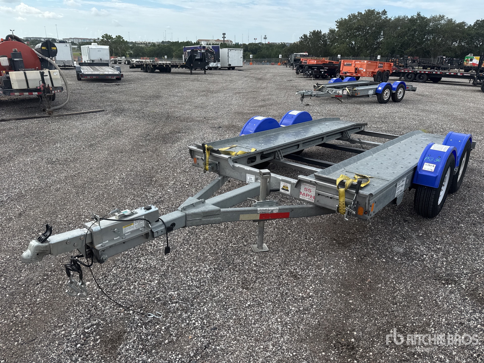 2020 Demco AT7000P T/A 1 Car Open Car Carrier Trailer