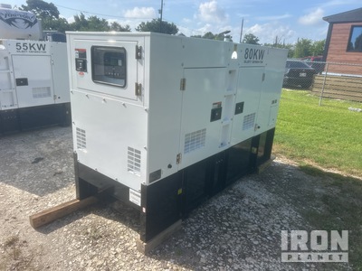 World Class 80KW 80 kW Generator Set (Unused)
