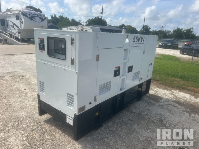 2026 World Class 55KW 55 kW Generator Set (Unused)