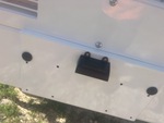 Trailer Chassis with License Plate Light Functional