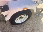 Trailer Chassis with Right Tire