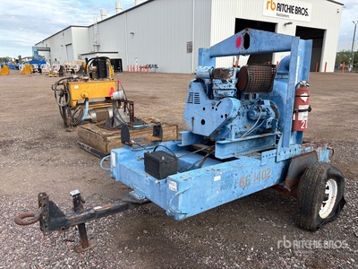 Trailer-Mounted Water Pump