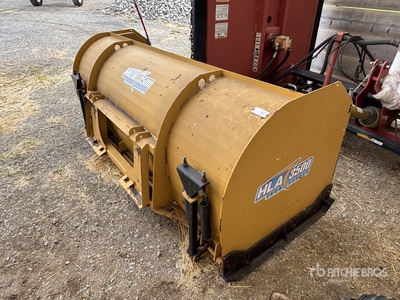 HLA 3500 96 in Snow Pusher - Fits Skid Steer Loader