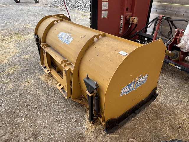 HLA 3500 96 in Snow Pusher - Fits Skid Steer Loader
