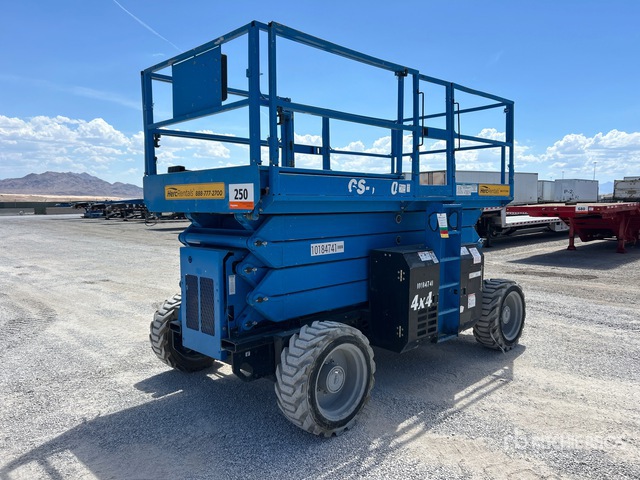 2016 Genie GS4390RT 4x4 Dual Fuel Scissor Lift