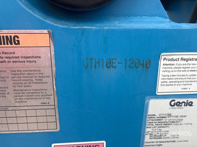 2017 Genie GTH-1056 Telehandler