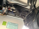 Engine with A/C Compressor