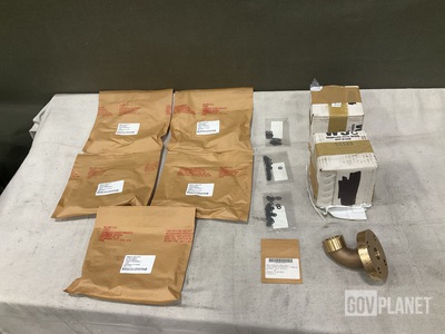 (5) Cable Assemblies, (3) Flange to Pipe Elbows, (291) Washers & Assorted Items