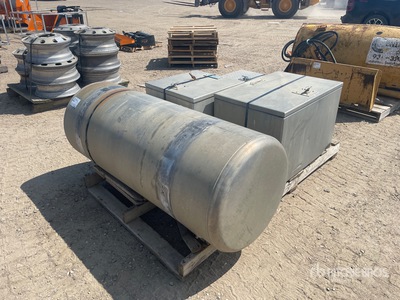 Fuel Tank & Quantity of 3 Aluminum Boxes