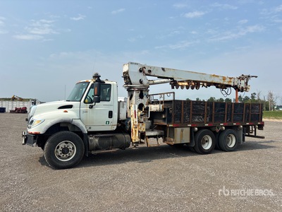 2006 Terex Telelect Commander 6054 on 2006 International 7600 6x4 Camion pelle