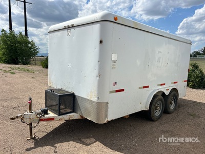 2012 W-W 14 ft T/A Enclosed Trailer