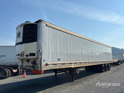 2018 Utility 53 ft x 102 in Tri/A Refrigerated Trailer