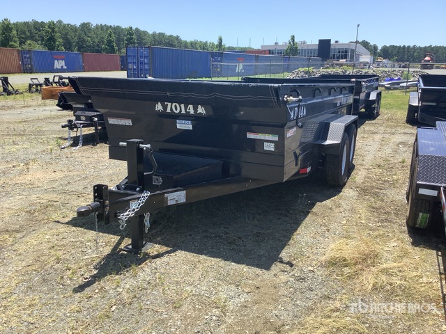 2025 Industrias America 7014 14 ft 8 in T/A Dump Utility Trailer (Unused)