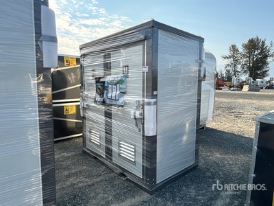 Bastone 6 ft 9 in x 4 ft 3 in 2 Person Skid-Mounted Tragbare Toilette (Unused)
