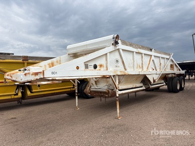 1988 41 ft T/A Belly Dump Trailer