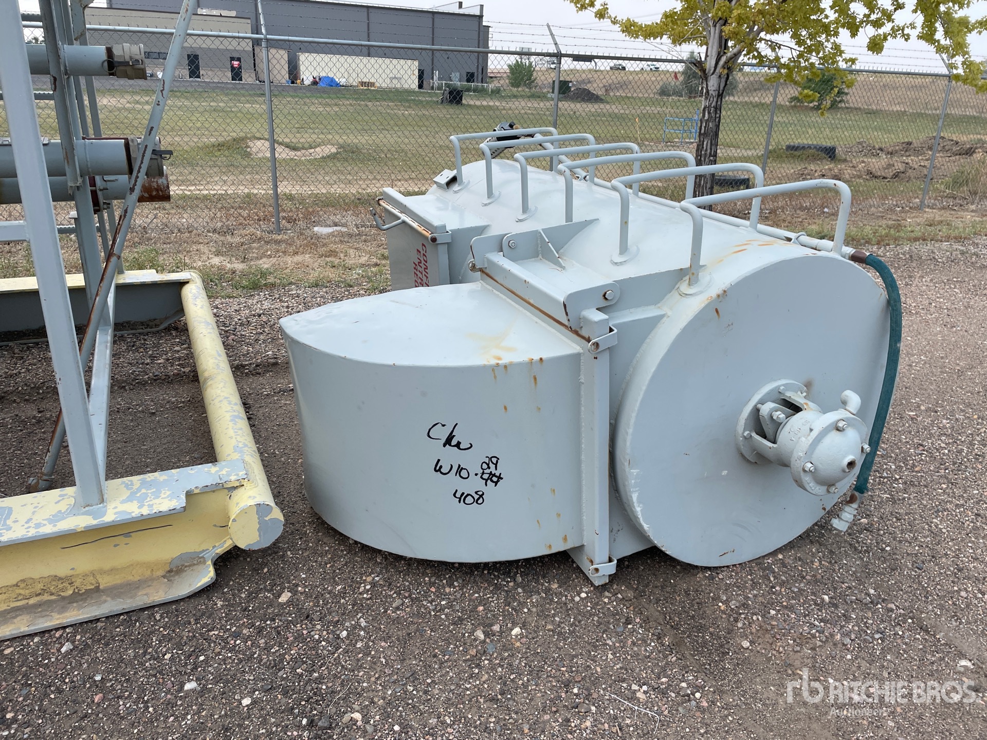 Quantity of (2) Skid Mounted Steel Tank