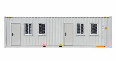 Chery 40 ft Container House with 2 Bedrooms & Mobile Office (Unused)