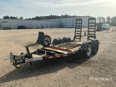 2021 MMDI 510RCMPH 10 ft T/A Remolque Portamaquinaria