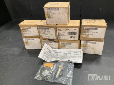 (10) Assorted Solenoid Parts Kits