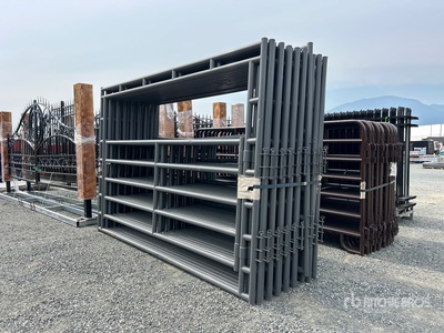 Quantity of (16) 2026 BYT MGFRMGTE120 12 ft x 7 ft 9 in Magnum Frame Portail pour bétail (Unused)