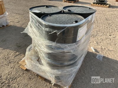 (3) Metal Storage Drums