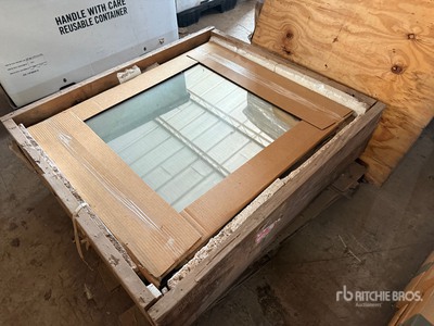 Lot of (9) Glass, Sheet