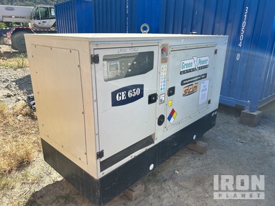 Green Power GP 84 S/I-N-6 75 kVA Skid-Mounted Generator set