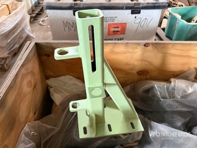 Lot of (9) Bracket, Steering Column