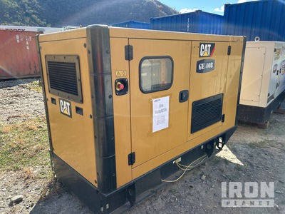 Cat DE50-CB 50 kVA Skid-Mounted Generator set