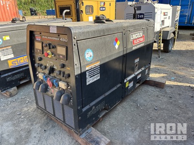 Lincoln Electric Dual Maverick 450 450 A Skid-Mounted Elektrische lasser
