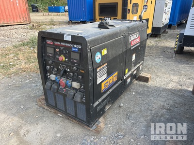 Lincoln Electric Dual Maverick 450 450 A Skid-Mounted Elektrische lasser