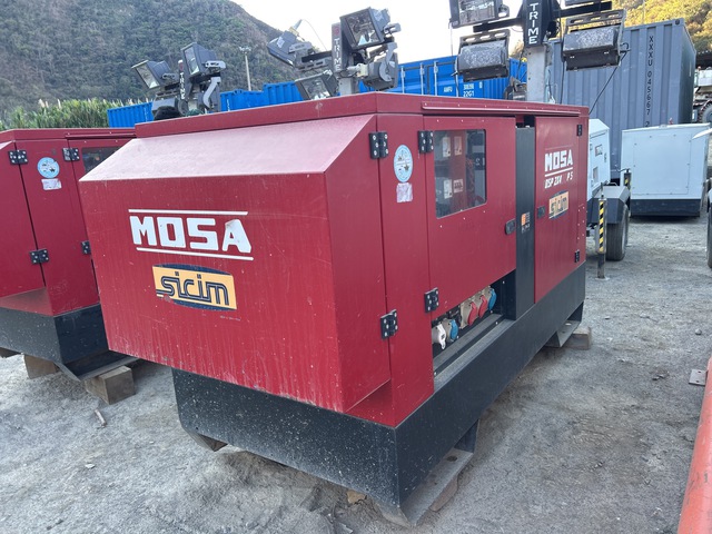 2020 Mosa DSP 2x400 PS 400 A Skid-Mounted Electric Welder