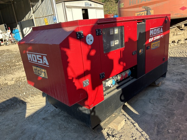 2020 Mosa DSP 2x400 PS 400 A Skid-Mounted Electric Welder