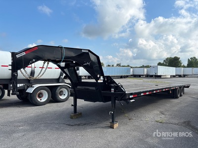 2025 Horizon FHZGN-36'SD12K 36 ft T/A Gooseneck Remolque Portamaquinaria