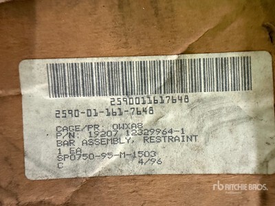 Lot of (40) Bar Assembly, Restraint