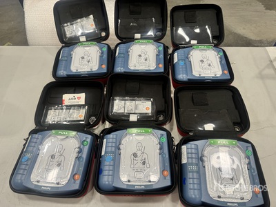 (6) Philips HeartStart OnSite AED Defibrillators