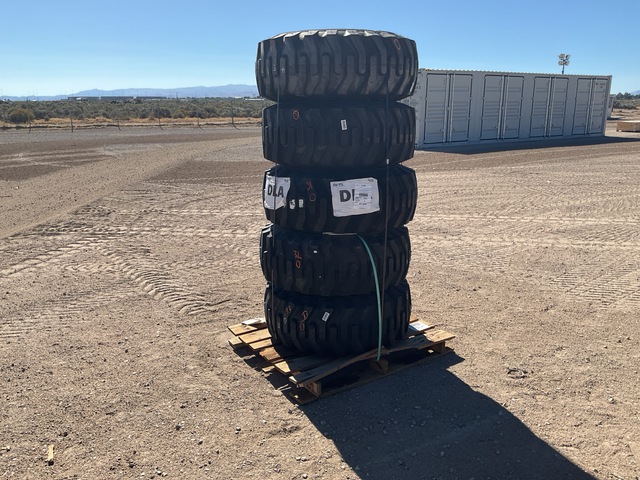 (5) STA 15-19.5 Tires w/Wheels