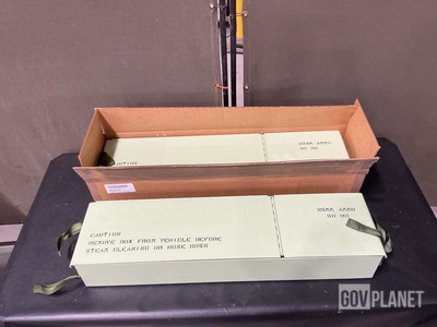 (23) Green Metal Products 12385319 Ammunition Boxes