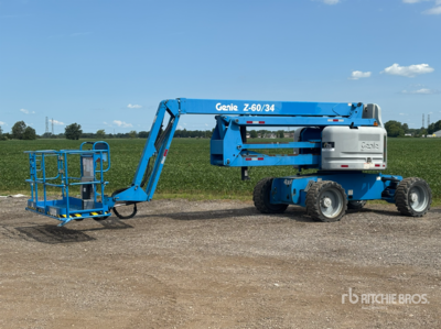 2014 Genie Z-60/34 4WD Diesel Articulating Boom Lift